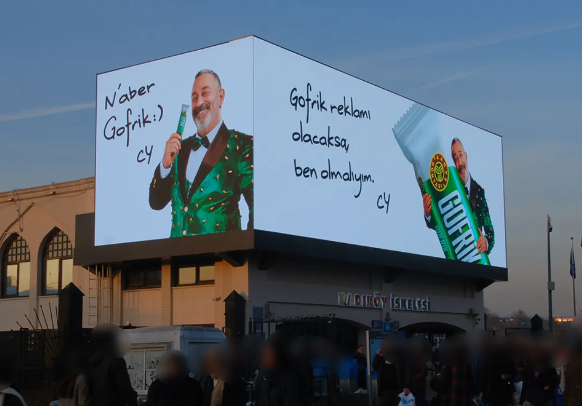 Dijital Açık Hava Reklamları 1 marker dooh
