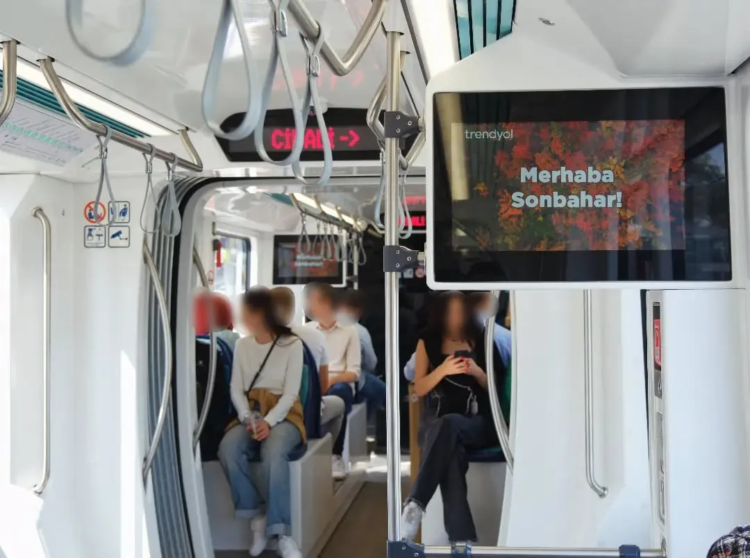 Dijital Açık Hava Reklamları 10 metro dooh